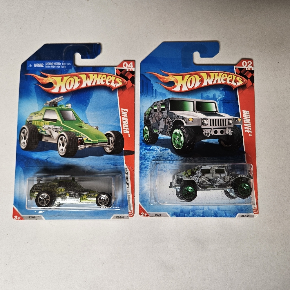 Hot Wheels Humvee & Enforcer‎ Die-Cast